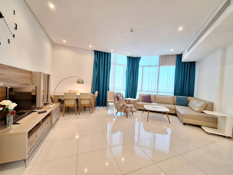 Juffair, Apartments/Houses, BHD 300/month,  Furnished,  1 BR,  Sea View