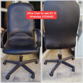 Manama, Furniture, BHD 10,  ✅️ Office Chairs For Sale In Good Condition With Delivery