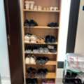 BHD 10,  Wooden Shoe Rack For Sale