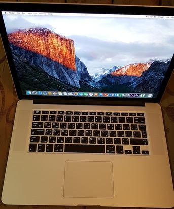 Riyadh, Computers, SAR 2599,  Retina Apple Mac Book Pro- Intel Core I7- Ram 16GB- SSD 512GB- Screen 15Inches-Fast & Slim