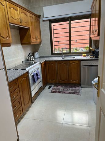 Amman, Apartments/Houses, JOD 9600/year,  Furnished,  2 BR,  Ground Fully Furinshed 2B Apartment With Garden In Der Ghbar 00962777688956