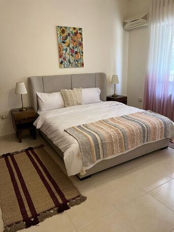 Amman, Apartments/Houses, JOD 9600/year,  Furnished,  2 BR,  Ground Fully Furinshed 2B Apartment With Garden In Der Ghbar 00962777688956