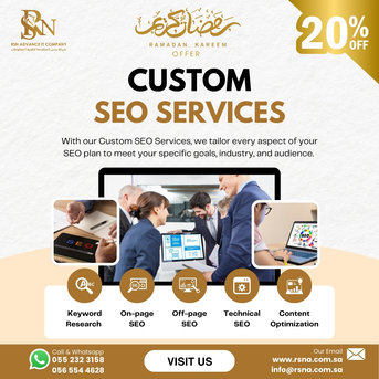 Makkah, Business, Custom SEO Services & Professional Website Development For Your Business