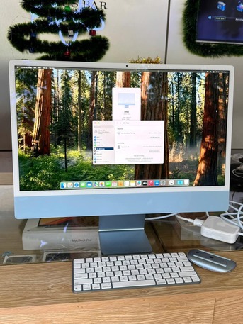 Riyadh, Computers, SAR 4400,  Latest Model IMac 2023, Processor Apple M3, Ram 8GB, SSD 256GB, Screen 5K , 24 Inches Slim