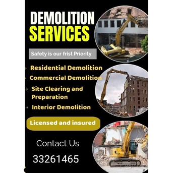 Manama, Construction, Demolishing Building Flat Villa Shop