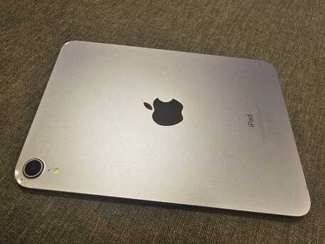 Al Sulaymaniyyah, Tablet Computers, SAR 1200,  Apple IPad Mini 6 (64GB) With Apple Pencil 2nd Gen