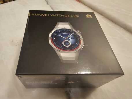 Al Sulaymaniyyah, Mobile Phones, SAR 1200,  Huawei Watch GT 5 Pro 46mm Titanium (Brand New)