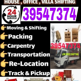 Manama, Labor/Moving, DOOR TO DOOR SERVICE HOUSE OFFICE STORE WAREHOUSE PACKING MOVING WITH SIX WHEEL LABOUR