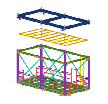 Riyadh, Construction, Man Basket Design Load Calculation And Drawings