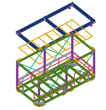 Riyadh, Construction, Man Basket Design Load Calculation And Drawings
