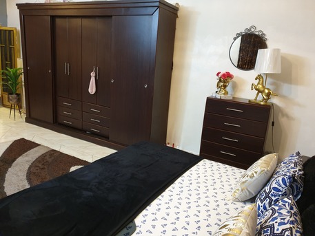 Riyadh, Furniture, SAR 1999,  Latest Model Bed Set, Stylish Design, Pure Original Wood 100%. Excellent Condition
