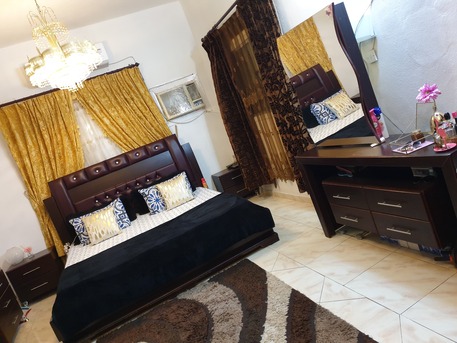 Riyadh, Furniture, SAR 1999,  Latest Model Bed Set, Stylish Design, Pure Original Wood 100%. Excellent Condition