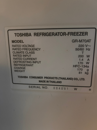Riyadh, Household Items, SAR 1,  Toshiba Refregreator