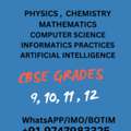 Tuition CBSE Grade 9,10,11,12*  IMO / WhatsApp : +91 9747983325 [B]