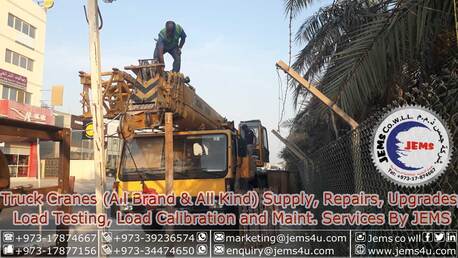 Salmabad, Wholesale Products, Truck Crane Supply & Repairs In Bahrain.