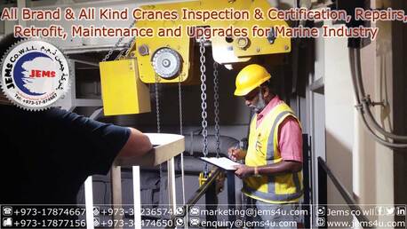 Salmabad, Wholesale Products, Crane Inspection & Certification Services In Bahrain