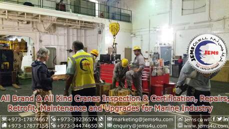 Salmabad, Wholesale Products, Crane Inspection & Certification Services In Bahrain