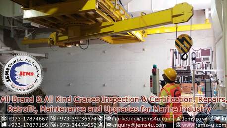 Salmabad, Wholesale Products, Crane Inspection & Certification Services In Bahrain