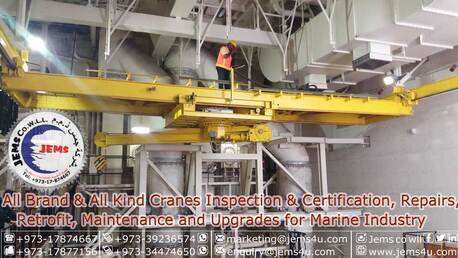 Salmabad, Wholesale Products, Crane Inspection & Certification Services In Bahrain