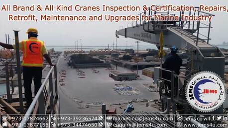 Salmabad, Wholesale Products, Crane Inspection & Certification Services In Bahrain