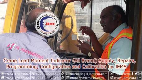 Salmabad, Wholesale Products, Crane Load Moment Indicator Supply, Repairs & Maintenance In Bahrain