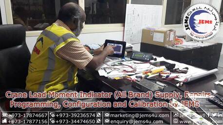 Salmabad, Wholesale Products, Crane Load Moment Indicator Supply, Repairs & Maintenance In Bahrain