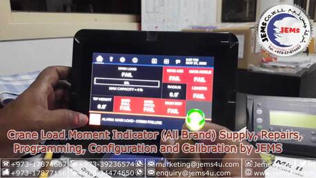Salmabad, Wholesale Products, Crane Load Moment Indicator Supply, Repairs & Maintenance In Bahrain