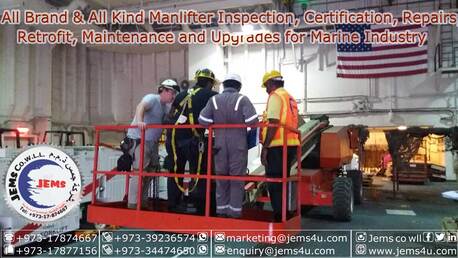 Salmabad, Wholesale Products, Manlifter Inspection & Certification Services In Bahrain