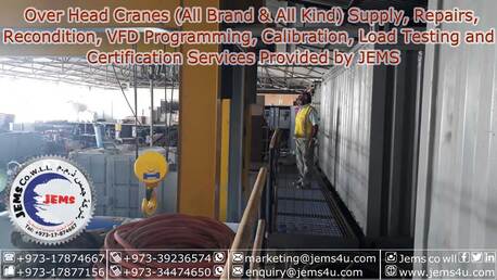 Salmabad, Wholesale Products, Over Head Crane Supply & Repairs In Bahrain