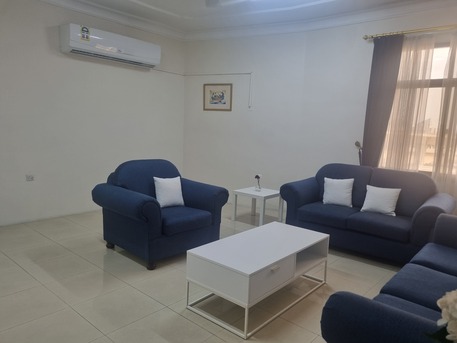 Umm Al Hassam, Apartments/Houses, BHD 350/month,  Furnished,  2 BR,  Fully Furnished Flat For Rent With Pool, Parking, Split AC, Balcony, Etc...