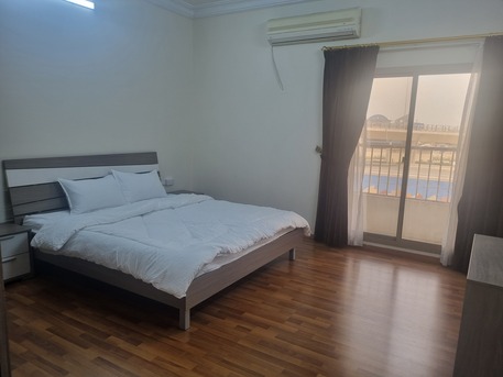 Umm Al Hassam, Apartments/Houses, BHD 350/month,  Furnished,  2 BR,  Fully Furnished Flat For Rent With Pool, Parking, Split AC, Balcony, Etc...