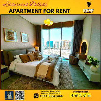 Al Seef, Apartments/Houses, BHD 450/month, 1 BR, 85 Sq. Meter, High-Luxury Sea-View Apartment For Rent In Seef .