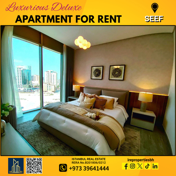 Al Seef, Apartments/Houses, BHD 450/month, 1 BR, 85 Sq. Meter, High-Luxury Sea-View Apartment For Rent In Seef .