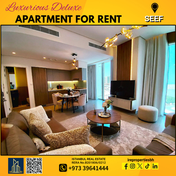 Al Seef, Apartments/Houses, BHD 450/month,  1 BR,  85 Sq. Meter,  High-Luxury Sea-View Apartment For Rent In Seef .