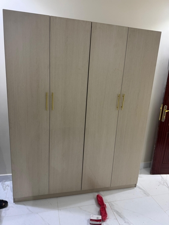 Jeddah, Furniture, SAR 19,  Modern & Elegant Bedroom Set &ndash; Sandy Beige With Golden Touches