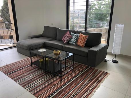 Amman, Apartments/Houses, JOD 18000/year,  Furnished,  3 BR,  Fully Furnished 3B Apart With Baconly And Terrace In Jabal Webdeh 00962777688956