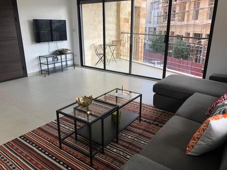 Amman, Apartments/Houses, JOD 18000/year,  Furnished,  3 BR,  Fully Furnished 3B Apart With Baconly And Terrace In Jabal Webdeh 00962777688956
