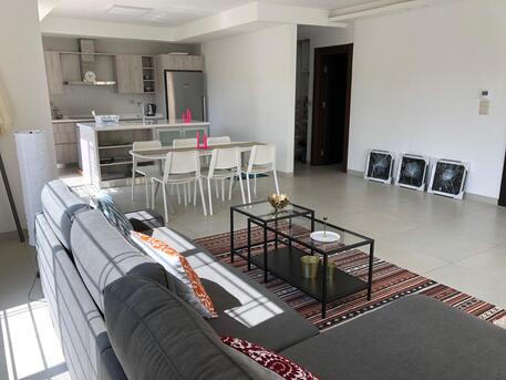 Amman, Apartments/Houses, JOD 18000/year,  Furnished,  3 BR,  Fully Furnished 3B Apart With Baconly And Terrace In Jabal Webdeh 00962777688956