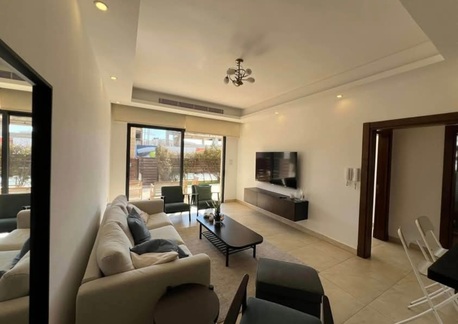 Abdoun, Apartments/Houses, JOD 12000/year,  Furnished,  2 BR,  Ground Fully Furinshed 2B Apartment With Outside Garden In Abdoun 00962777688956