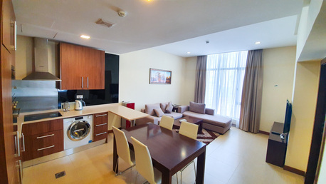 Juffair, Apartments/Houses, BHD 300/month,  1 BR,  Fully Furnished Flat For Rent In Juffair With EWA