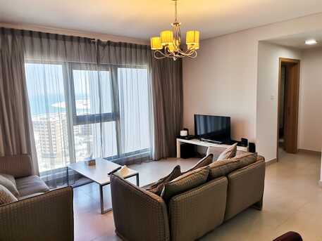 Amwaj, Apartments/Houses, BHD 330/month,  1 BR,  Sea And City View Apartment For Rent In Amwaj Island With EWA