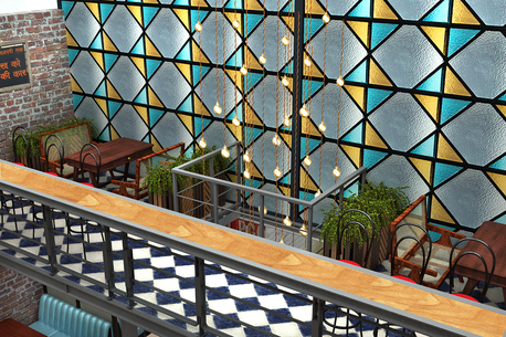 Mumbai, Interior Design, Office Office Restaurant Interior Design