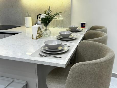 Abdoun, Apartments/Houses, JOD 16000/year,  Furnished,  2 BR,  Brandnew Fully Furnished 2B Apart With Terrace In Abdoun 00962777688956