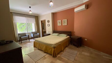 Amman, Apartments/Houses, JOD 14000/year,  Furnished,  3 BR,  Ground Fully Furinshed 3B Apartment With Outside Garden In Shemsani 00962777688956