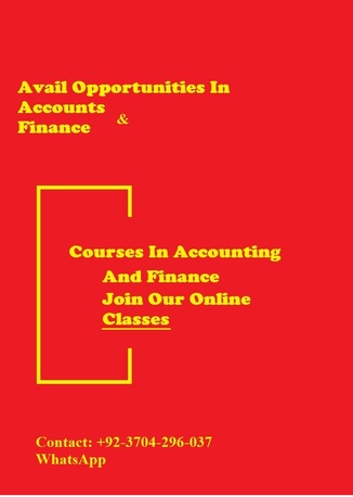 Jeddah, Education, Courses In Accounting And Finance (Online Net Work)