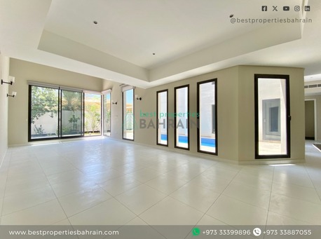 Saar, Apartments/Houses, BHD 1300/month,  4 BR,  200 Sq. Meter,  Ultra Modern 4 Bedroom Semi Furnished Villa With Swimming Pool In Saar