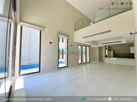 Saar, Apartments/Houses, BHD 1300/month,  4 BR,  200 Sq. Meter,  Ultra Modern 4 Bedroom Semi Furnished Villa With Swimming Pool In Saar