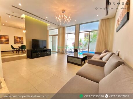 Umm Al Hassam, Apartments/Houses, BHD 850/month,  3 BR,  400 Sq. Meter,  Modern 3 Bedroom Villa With Pool, Easy Highway Access 🇧🇭 Umm Al Hassam