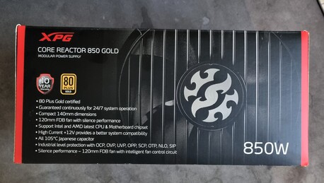 Riyadh, Computers, SAR 300,  Gaming Power Supply Unit PSU, Fully Modular XPG Core Reactor 850W - 80+ Gold