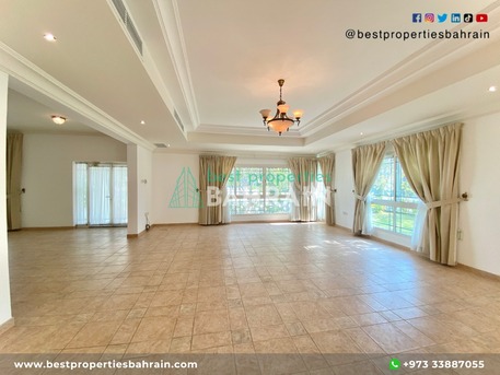 Janabiya, Apartments/Houses, BHD 1000/month,  3 BR,  400 Sq. Meter,  Elegant Villa With Excellent Amenities Nearby Saudi Causeway Highway